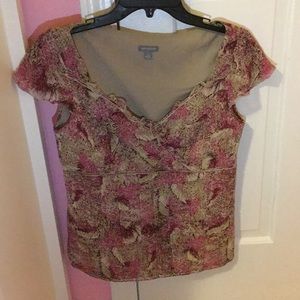 Ann Taylor Patterned Top